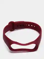 Бордовый силиконовый ремешок Xiaomi Mi Band 3, Mi Band 4