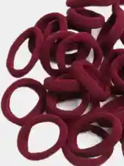 Бордовый резинка для волос бесшовная, 3 см, разные цвета