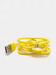 Желтый usb Кабель Apple Lightning 8 pin для iPhone двусторонний