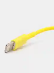 Желтый usb Кабель Apple Lightning 8 pin для iPhone двусторонний