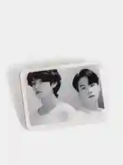 Желтый деревянные значки "K-pop", "BTS"