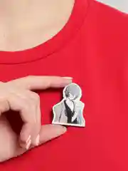 Вишнёвый деревянные значки по аниме "Велики из бродячих псов", "Темный дворецкий", "Скейт"