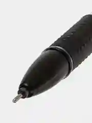 Черный супертонкая гелевая ручка