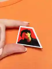 Зеленый деревянные значки "K-pop", "BTS"