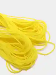 Желтый шнур нейлоновый для плетения браслетов Шамбала, макраме, 1 мм