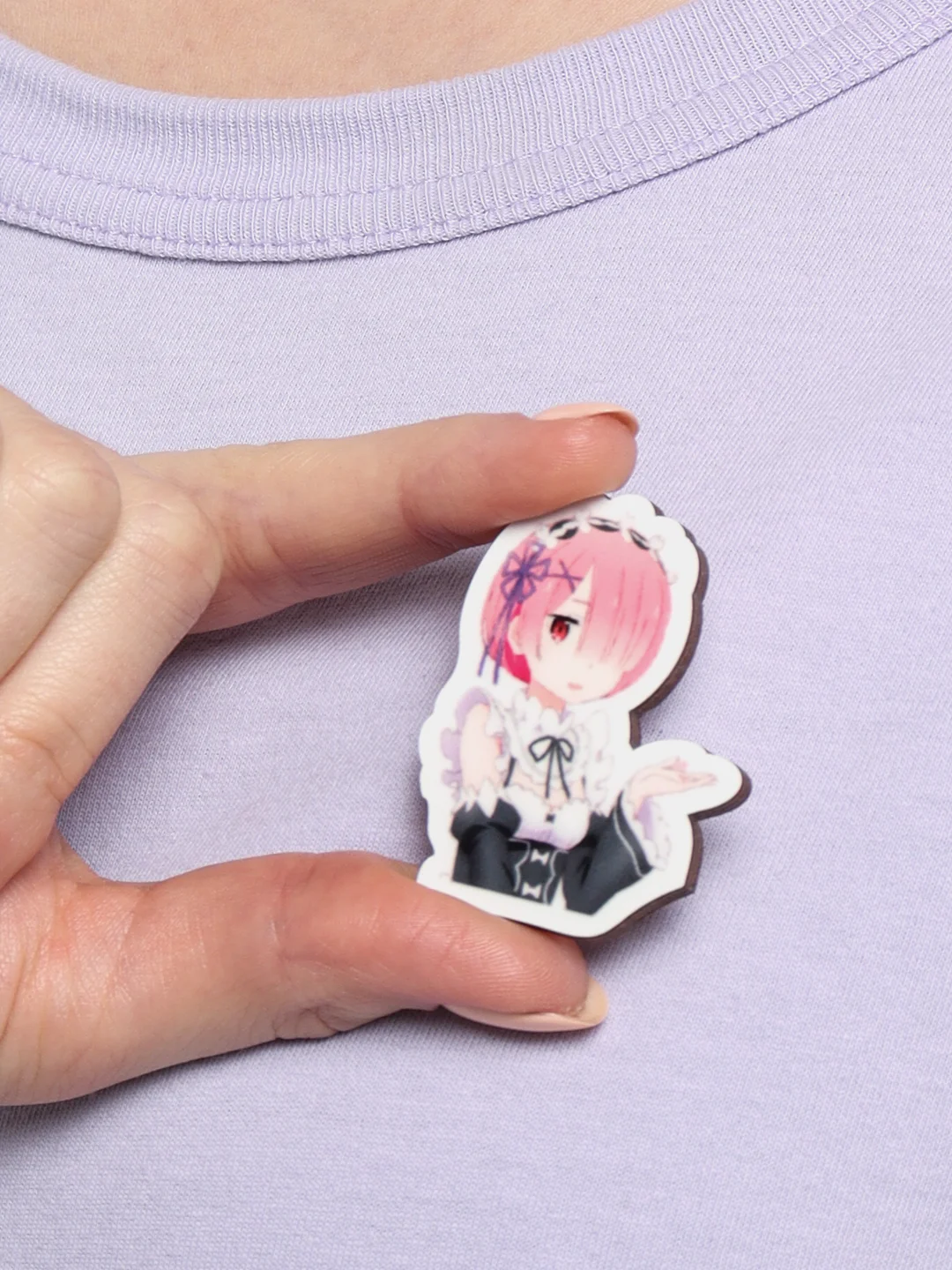 Зеленый деревянные значки по аниме "Волейбол!", "Re:zero", "Бездомный бог", "Хантер Х Хантер"