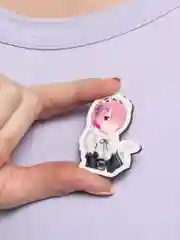 Зеленый деревянные значки по аниме "Волейбол!", "Re:zero", "Бездомный бог", "Хантер Х Хантер"