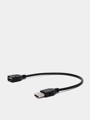 Кабель USB 2.0 A вилка - USB 2.0 A розетка (папа-мама) переходник USB папа-мама