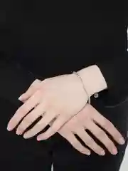 Серебряный плетеный браслет