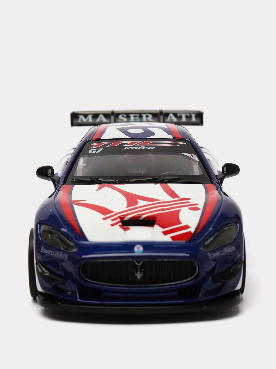 Машинка металлическая Maserati Gran Turismo MC GT4, 1:32, 16,3 см, JB1251322