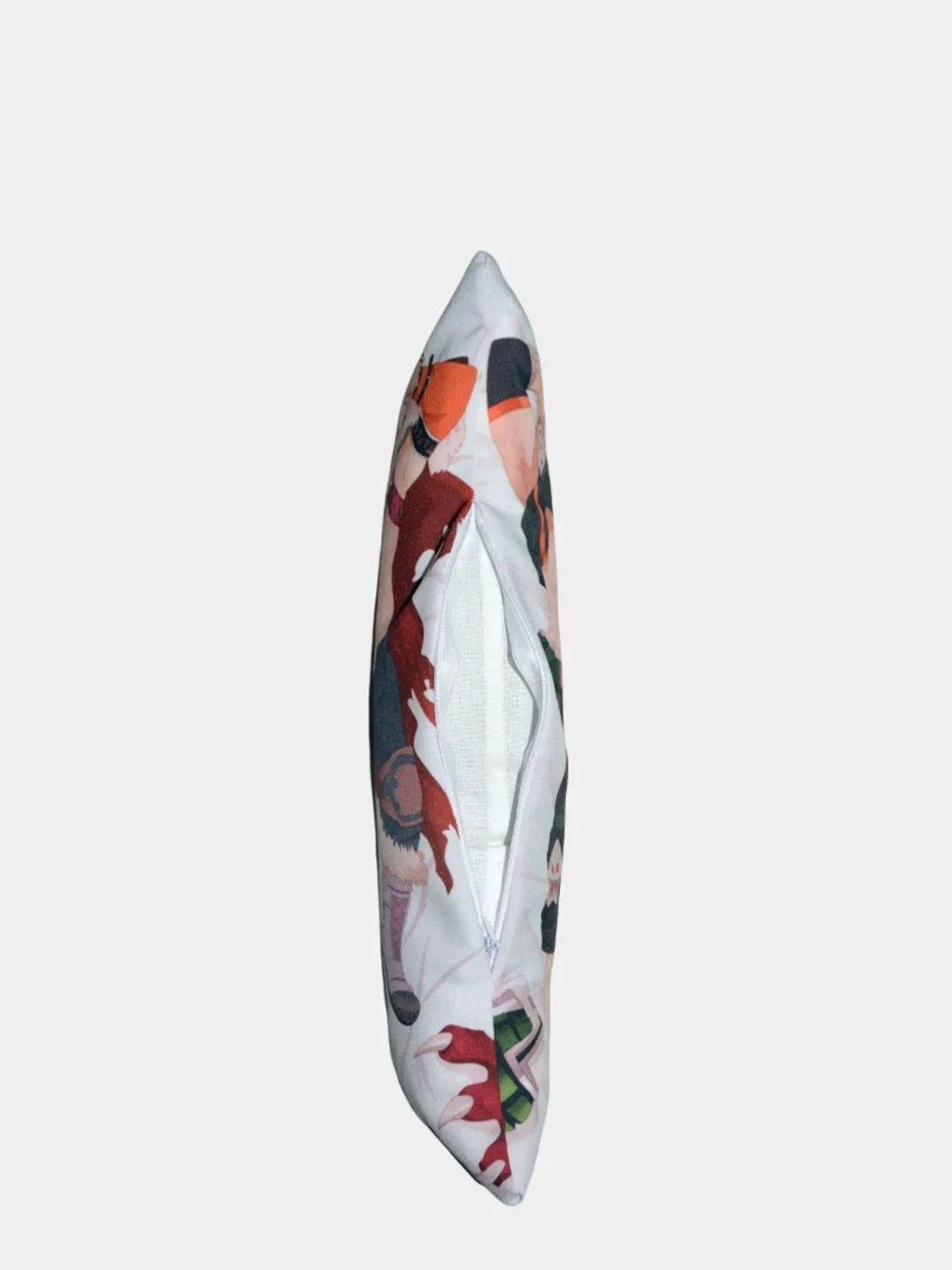 Коралловый меланж подушка с героями аниме "Дакимакура-миди", 36*12, Genshin Impact и другие персонажи