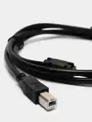 Черный кабель для принтера, сканера USB BM(шт)-АM(шт) USB 2.0 МФУ 1,5 м