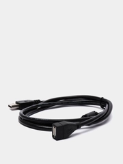 Кабель USB 2.0 - USB 2.0 вилка - розетка (папа-мама) 1,5 м