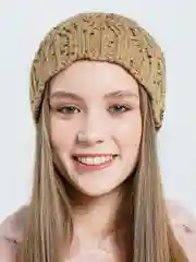 Головной убор, женский, на флисе