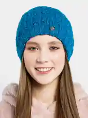 Женский головной убор двойной вязки