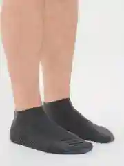 Серый носки мужские короткие, хлопок