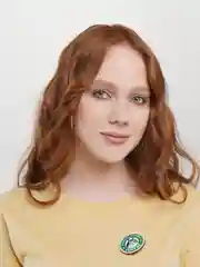 Алый деревянные значки с аниме "Кофе"