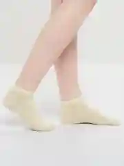 Лимонный носки женские короткие, разных цветов
