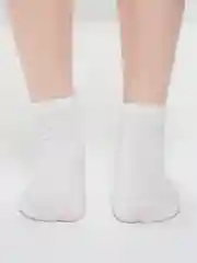Носки женские, белые, короткие