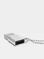Серебряный переходник Type-C для передачи данных, зарядка iPhone Type-С usb 3.0, аудиоконвертер