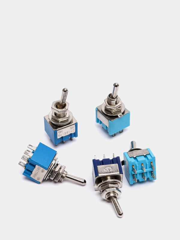 4 штуки Микротумблер MTS-202 on-on 3A 250VAC 6 контактов тумблер 2 положения