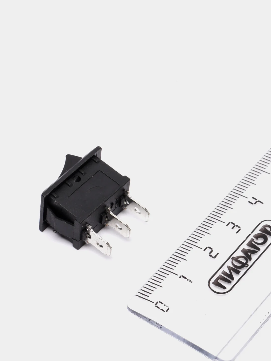 Переключатель KCD1-101 on-on черный (6A 250VAC) (3 контакта) (5 штук)