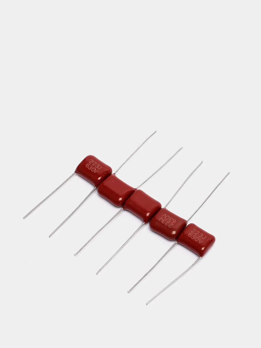 Конденсатор пленочный 0.022uf 630v 10% CL21, 22nF, 22000pF, 5 штук