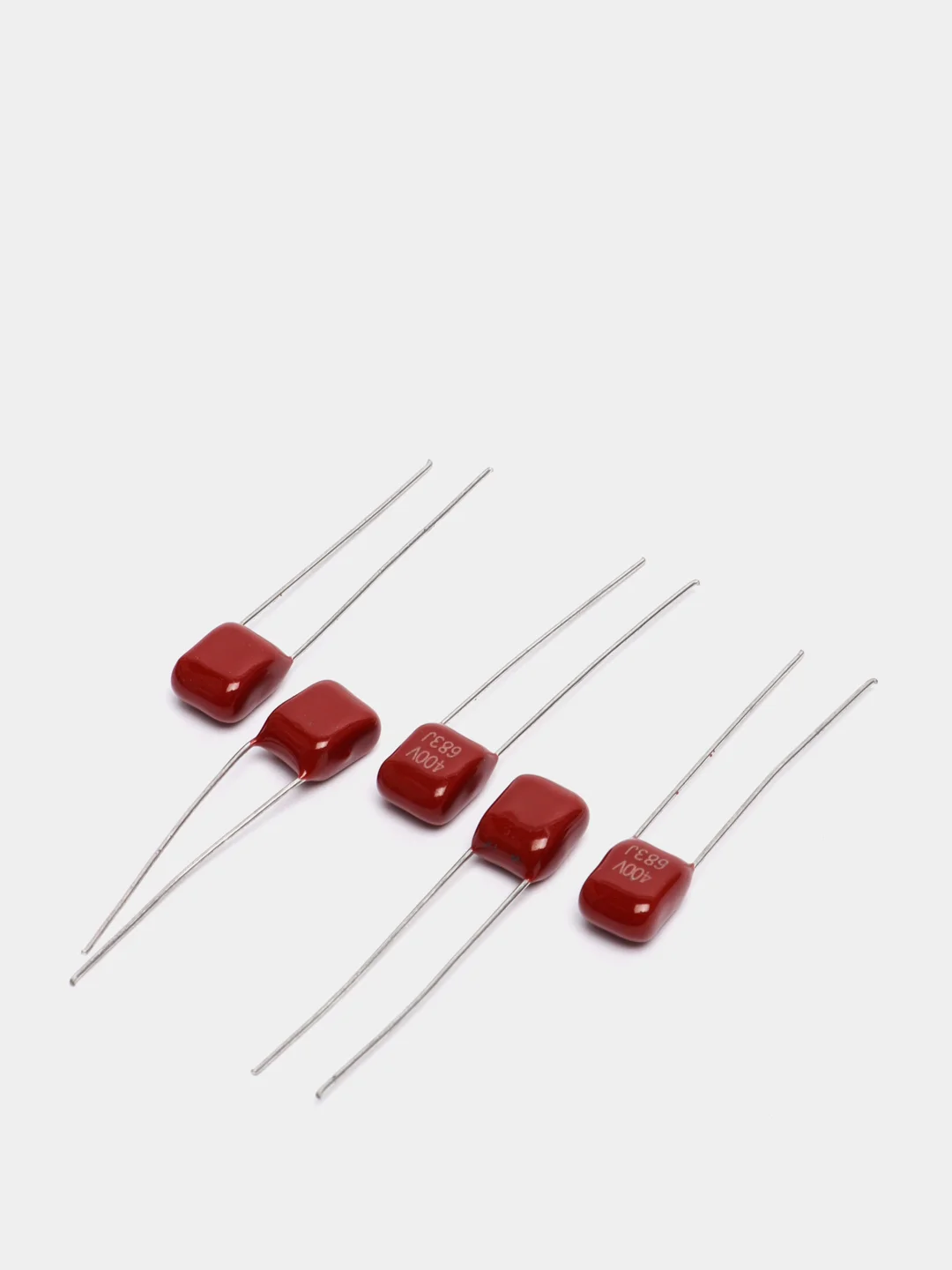 Конденсатор пленочный 0.068uf 400v 10% CL21 (68nF, 68000pF) (5 штук)