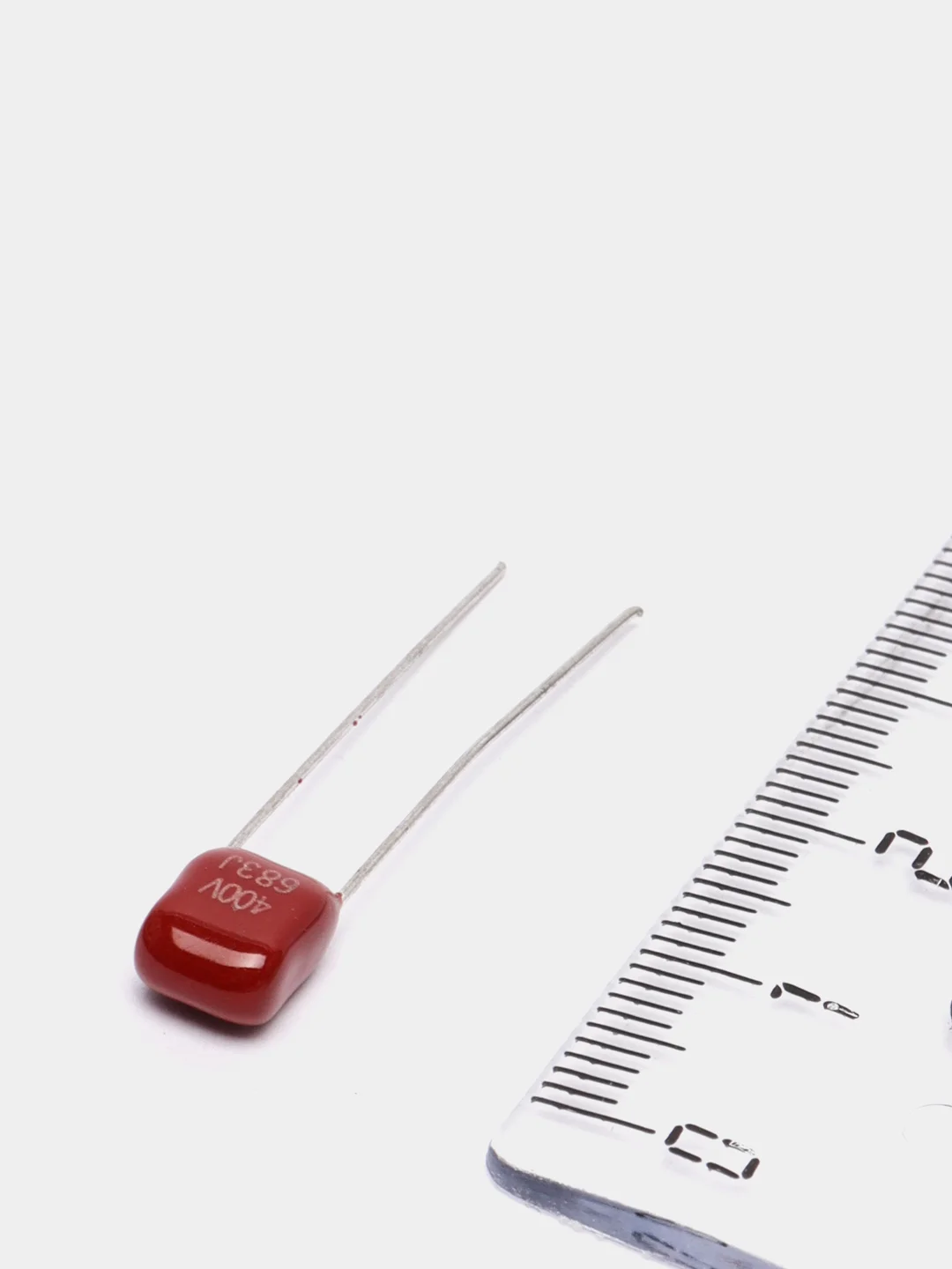 Конденсатор пленочный 0.068uf 400v 10% CL21 (68nF, 68000pF) (5 штук)