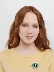 Желтый деревянные значки с аниме "Кофе"