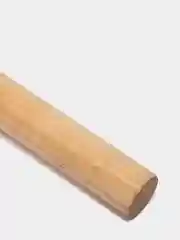 Зеленый флажок сигнальный на деревянной палочке