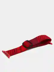 Красный нейлоновый ремешок для Apple Watch с пряжкой