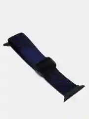 Индиго нейлоновый ремешок для Apple Watch с пряжкой
