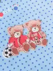 Лазурный клеенка детская двухслойная хлопок- ПВХ 50*60 см