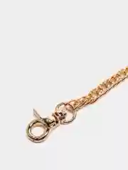 Золотой цепочка для сумки, 120 см, цепь с карабинами