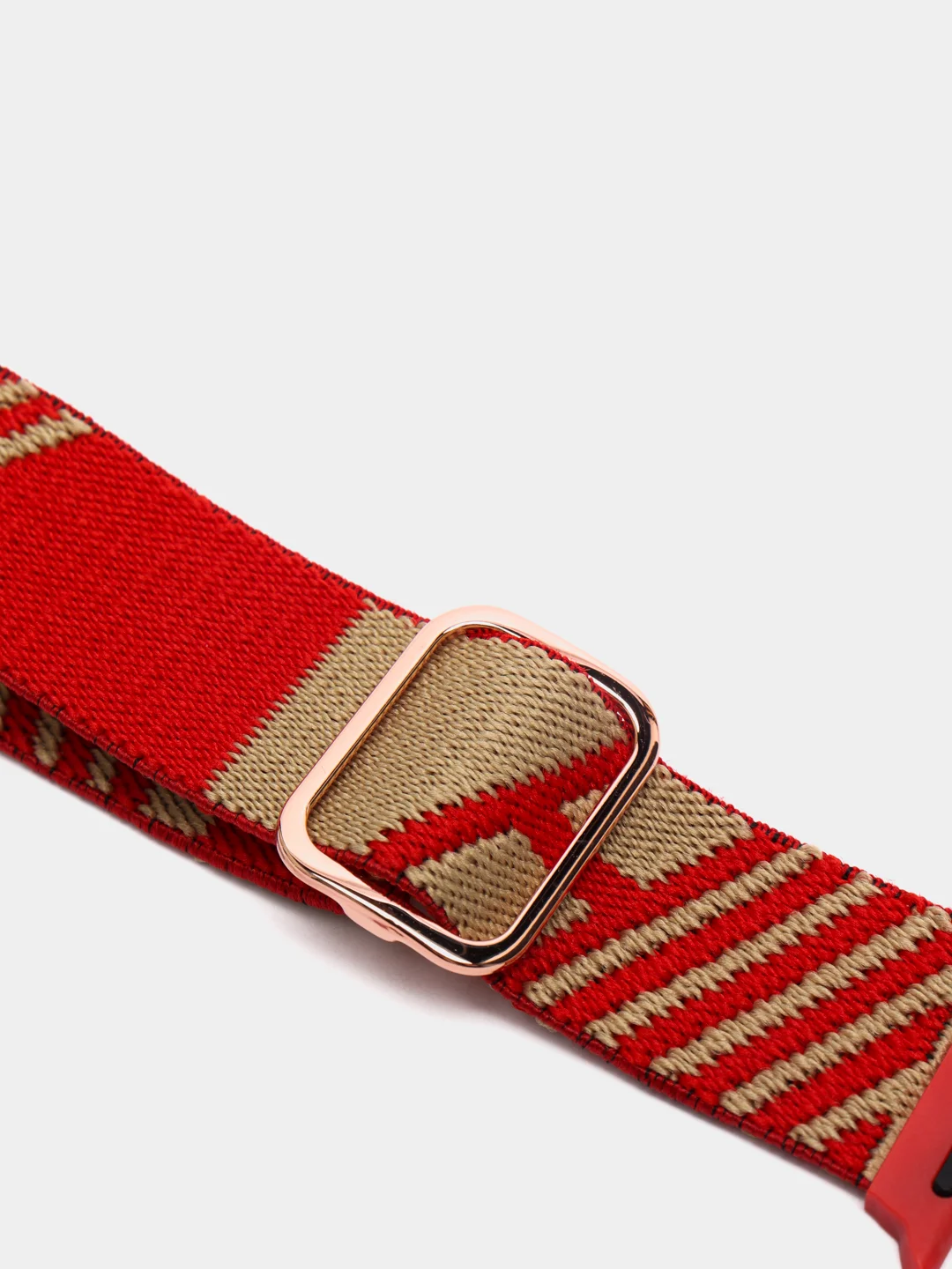 Золотой нейлоновый ремешок для Apple Watch с пряжкой