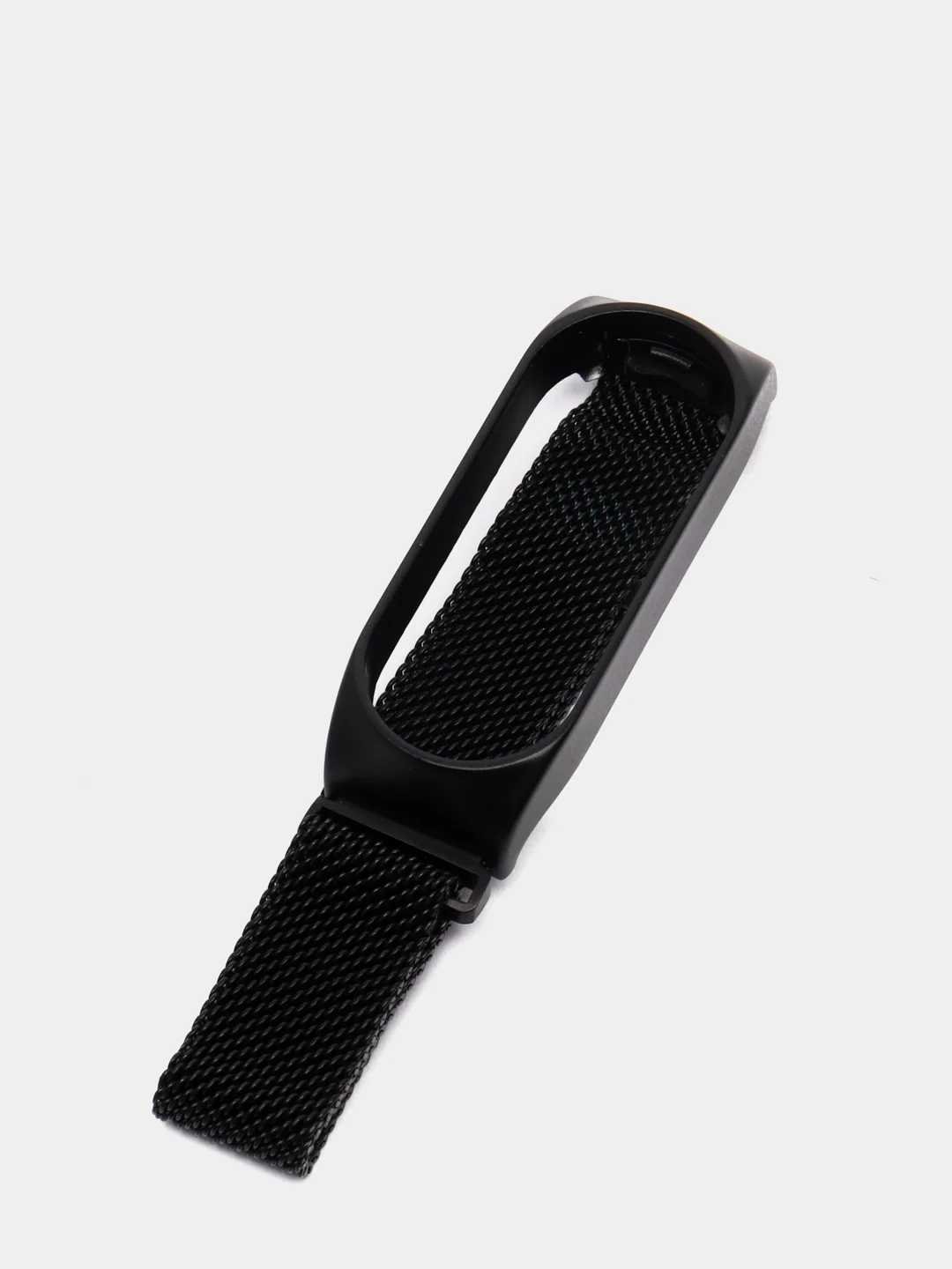 Черный миланский браслет для Xiaomi Mi Band 5 и Band 6