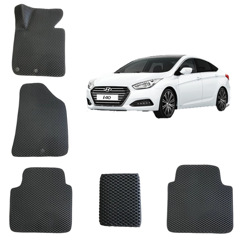 3-D Автомобильные EVA, ЭВА, ЕВА коврики для HYUNDAI i40 / ХЕНДАЙ Ай 40