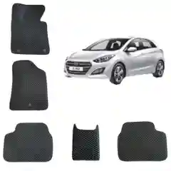 3-D Автомобильные EVA, ЭВА, ЕВА коврики для HYUNDAI i30 (2 поколение) / ХЕНДАЙ Ай 30 (2)
