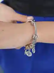 Желтый браслет подростковый/браслет женский