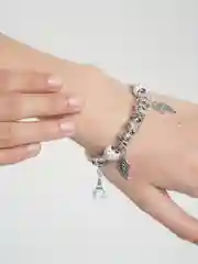 Белый браслет подростковый/браслет женский