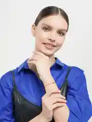 Браслет красная нить с гематитом