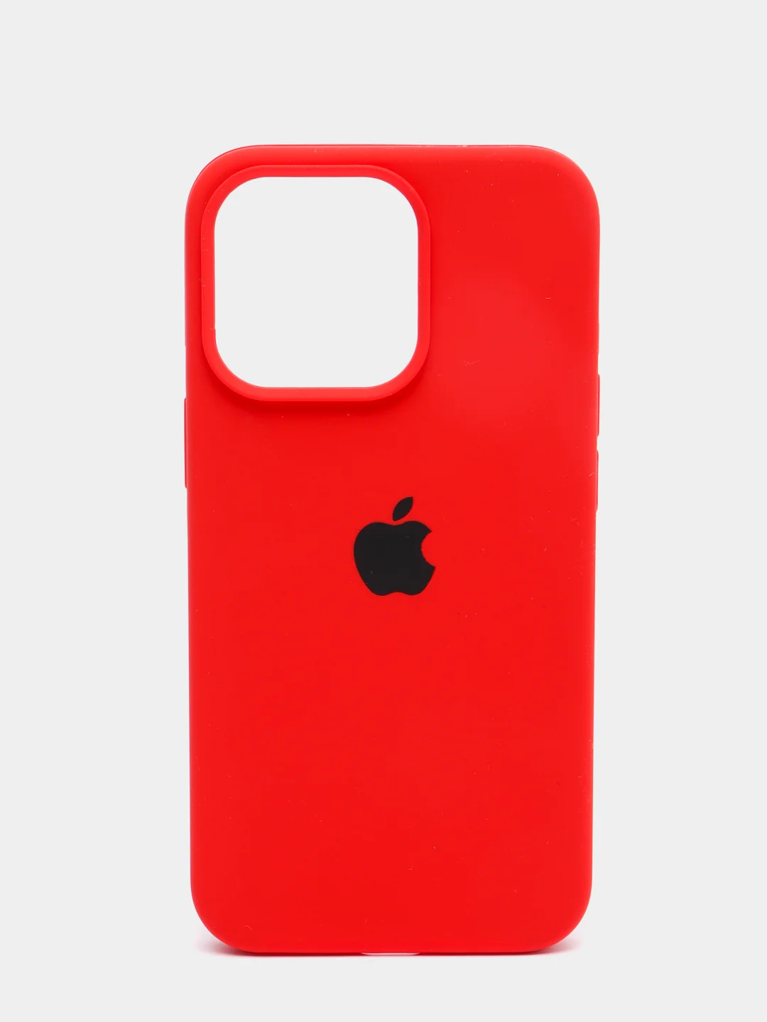 Красный чехол силиконовый Silicone Case для iPhone 13 Pro