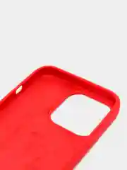 Красный чехол силиконовый Silicone Case для iPhone 13 Pro