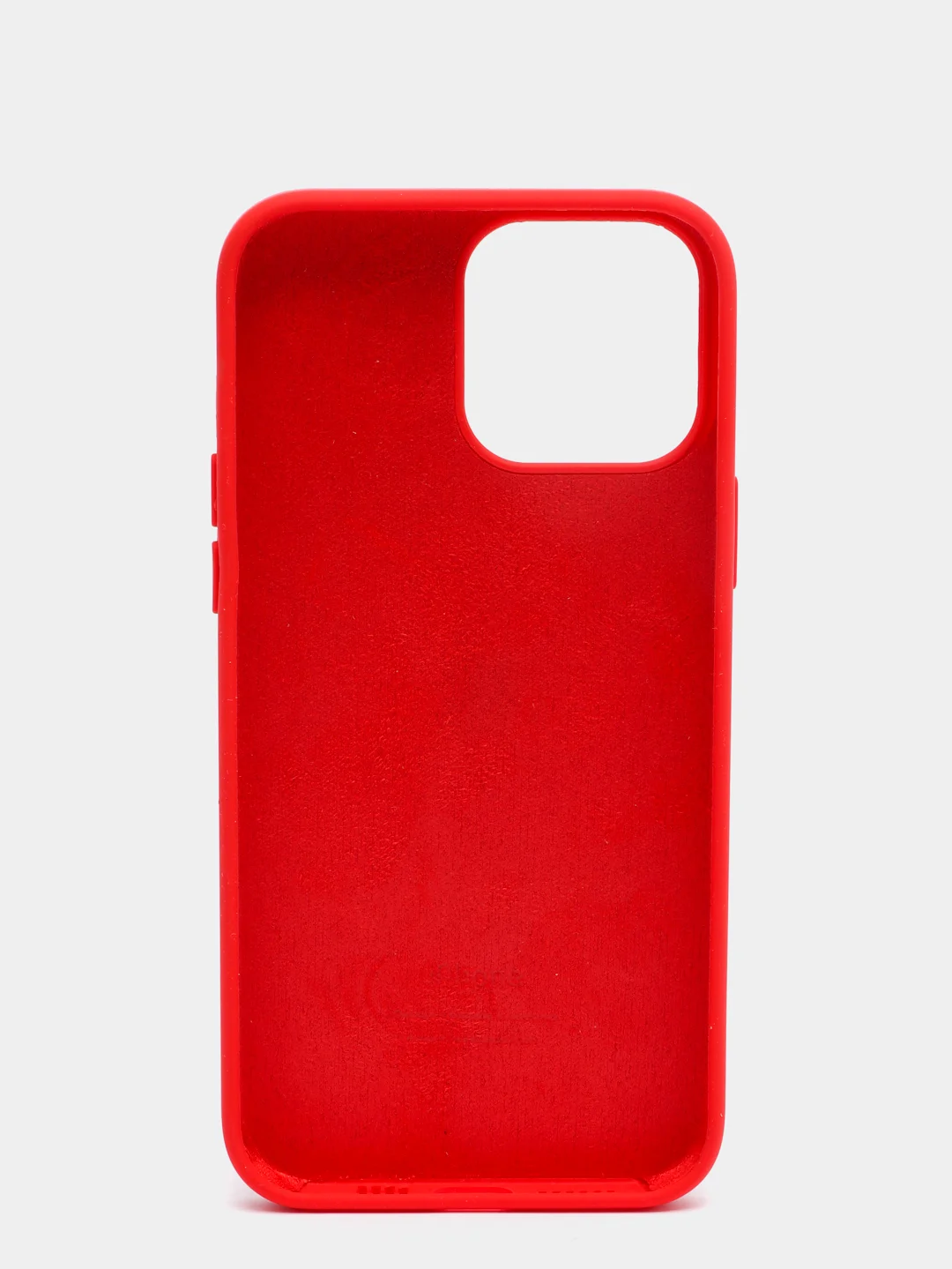 Красный чехол силиконовый Silicone Case для iPhone 13 Pro Max
