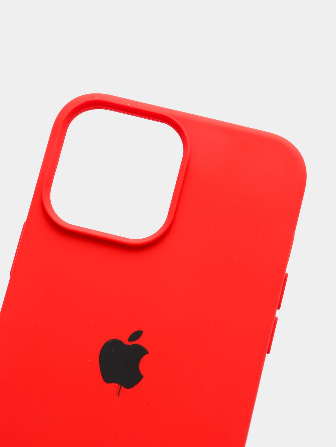 Красный чехол силиконовый Silicone Case для iPhone 13 Pro Max