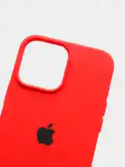 Красный чехол силиконовый Silicone Case для iPhone 13 Pro Max