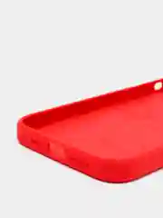 Красный чехол силиконовый Silicone Case для iPhone 13 Pro Max