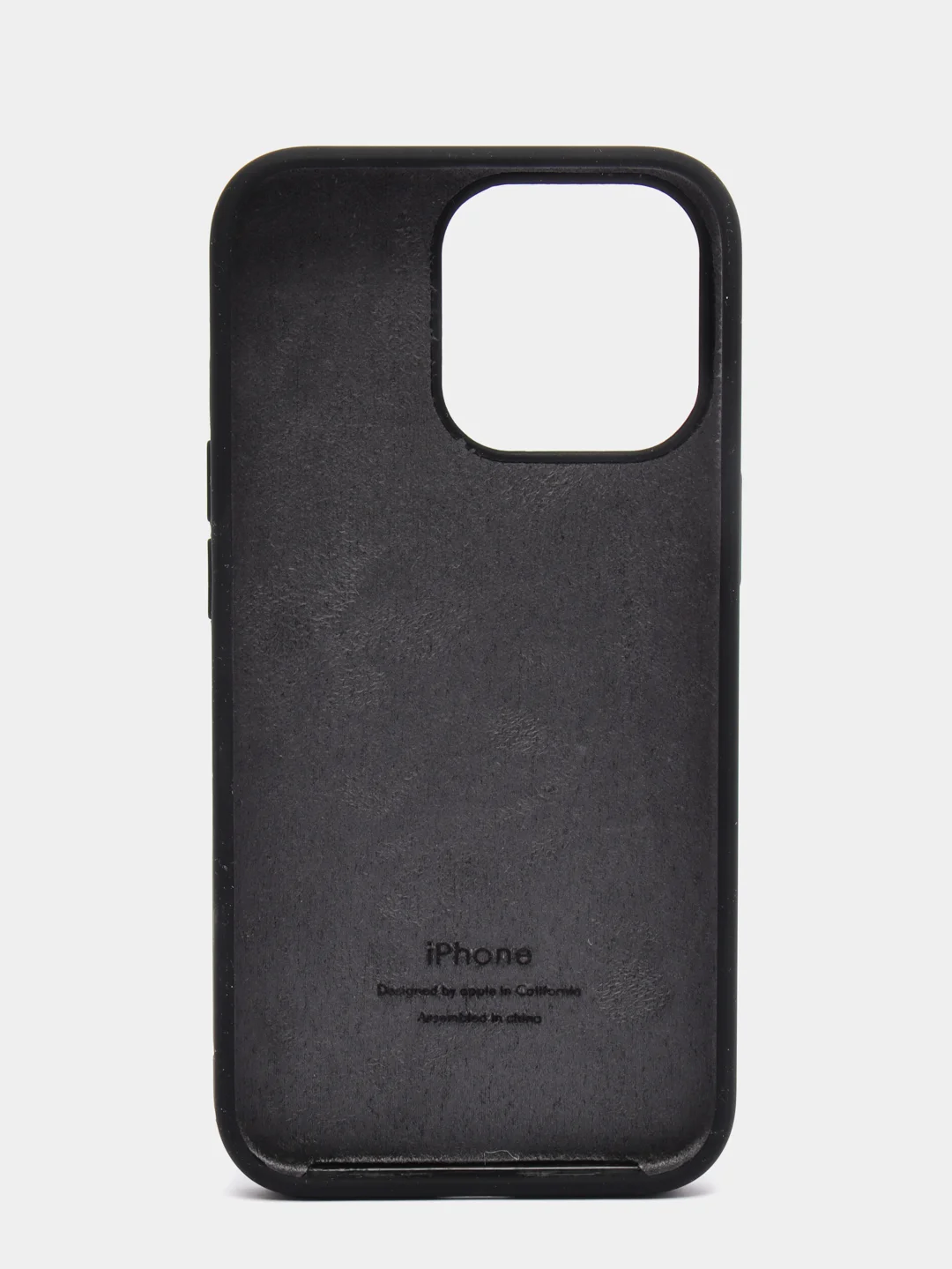 Черный чехол силиконовый Silicone Case для iPhone 13 Pro