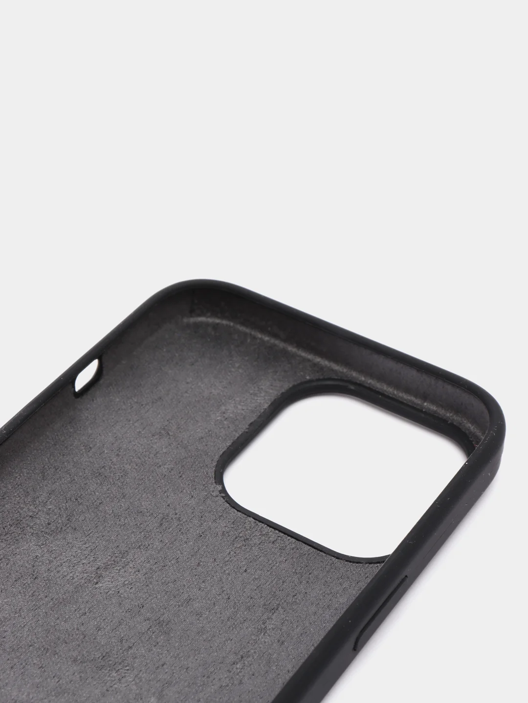 Черный чехол силиконовый Silicone Case для iPhone 13 Pro